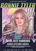 Poster Bonnie Tyler 2022